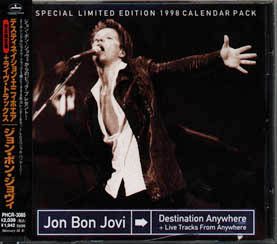 JAPAN LIVE TRACKS FROM ANYWHERE WITH LIMITED EDITION CALENDAR PACK